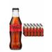 Coke Zero Glass Bottle No Sugar 24 Pack (200ml Bottles) Cola 200ml Bottles