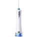 GeRRiT Cordless Water Flosser Rechargeable Portable Oral Irrigator for Travel & Home 3 Cleaning Modes USB Charging IPX7 Waterproof Dental Oral Irrigator for Home Travel 180ML White