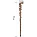 Walking Stick Cane Elderly crutches Solid wood walking stick Fine carving Implied auspicious Elderly supplies 90 cm long 4 styles Easy to tr Run forward - Buy Online on GoSupps.com