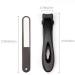 Nail Clippers Set 16mm Wide Large Jaw Opening with Nail File for Thick Nail Stainless Steel Black Fingernail and Toenail Nipper Cutter Podiatry Trimmer Pedicure Manicure Kit - Buy Online on GoSupps.com