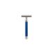 Edwin Jagger DESSGA3BL 3ONE6 Stainless Steel Anodized Blue DE Razor