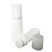 JIHUOO 4pcs 100ml Plastic Empty Roller Bottles Roll On Bottles Aromatherapy Bottles with Roller Ball