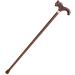 Solid Wooden Walking Cane Wood Canes Wooden Cane Faucet Handle Wenge Walking Stick Old Man Crutches Solid Wood Walking Stick Walking Aid Brown for Elderly Seniors Selfless dedication