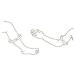 Compression Garment Application & Removal Device - Red - Size Small | Fits Calf/Bicep 11-13.5 Inches | The Aussie Solution - International Shipping Available - Buy Online on GoSupps.com