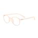 PARWANA Reading Glasses Lightweight Computer Readers Anti Eyestrain Flat Light Mirror Eyewear for Women/Men +200 Jelly-powder