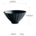Bowl Snack Dip Bowls Dishware Creative Ceramic Ramen Bowl Black Matte Embossed High Rice Bowl Kitchen Tableware Rice Bowl Compatible with Kitchen Restaurant Gifts - Buy Online on GoSupps.com