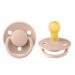 BIBS Pacifiers - De Lux Collection | BPA-Free Baby Pacifier | Made in Denmark | Set of 2 Blush Color Premium Soothers | Size 0-6 Months