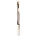 TITANIA Solingen Tweezers - Slanted Design Gold-Plated Tip 1 Pack | Premium Quality Eyebrow Tweezers for Precision Grooming - Buy Online on GoSupps.com
