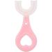 U-Shape Kids Toothbrush - Ergonomic Soft Silicone for Whole Mouth Cleaning | Washable & Safe - Buy Online on GoSupps.com