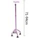 Walking Cane for Men & Women Medical Crutches Four-Legged Cane Old Man's Walking Stick Walking Stick with Hospital Gift of Love Independence - Buy Online on GoSupps.com