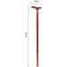 Walking Stick Cane Elderly Crutches Solid Wood Walking Stick Walker T-Handle 87 cm Long Available as Needed Truncated by Yourself A A - Buy Online on GoSupps.com