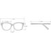 Zhuyiqz Cat Eyes Reading Glasses for Women | Anti Blue Light Flat Light Mirror +0.00 Magnification - Tiredness Relief - Buy Online on GoSupps.com