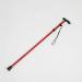 Walking Stick Crutches Excellent Cane Elderly Person Crutch Recovering After Surgery Folding and Telescopic Ultra-Light Four-Knuckle Stick powerfully Red