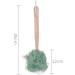 Shower Loofah on a Stick Body & Back Scrubber - Long Handled Bath Sponge Pouf Luffa Brush - Easy Reach Body Wash Applicator (Green) - Buy Online on GoSupps.com