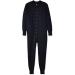 Duofold Men's Mid Weight Double-Layer Thermal Union Suit Medium Navy