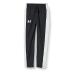 Under Armour Boys' Sportstyle Woven Pants (002) Black / White / White Small