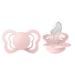 BIBS Pacifiers - Couture Collection | BPA-Free Baby Pacifier | Made in Denmark | Set of 2 Blossom Color Premium Soothers | Size 6-18 Months