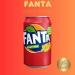 Fanta Fruit Twist 330ml x 24 | Burst of Mixed Fruit Flavors in Every Sip | Crisp and Fizzy Goodness | Ultimate Refreshment Bundle | Quench Your Thirst | Experience the Joy - Buy Online on GoSupps.com