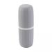 Perfk 2x toothbrushes toothpaste holder toothbrush cups toothbrush holder box Gurgel cup carpenter for bathroom business trip