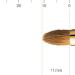 Long Series Round Eye Shadow Brush - Brown | Premium Quality Makeup Tool for Flawless Application - Buy Online on GoSupps.com