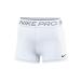 Nike Women's Pro 365 3 Inch Shorts Medium White
