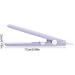 2 in 1 Mini Ceramic Tourmaline Hair Straightener Flat Iron - 4 Stylish Colors | International Shipping Available - Buy Online on GoSupps.com