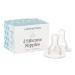 Lifefactory 9oz Glass Baby Bottle 2pk Bundle with 2 Stage 3 Nipples (Kale/Mango) - Buy Online on GoSupps.com