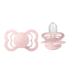 BIBS Pacifiers - Supreme Collection | BPA-Free Baby Pacifier | Made in Denmark | Set of 2 Blossom Color Premium Soothers | Size 6-18 Months