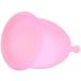 BSSTORE Medical Grade Silicone Menstrual Cup - Reusable & Non-Irritating Size S (Pink) for Comfortable Period Relief - Buy Online on GoSupps.com