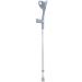 COKVBSKZ LRVTREC Forearm Crutches Adjustable Crutches Folding Crutch- Essentials Compact Funky Pattern Forearm Medical Stabilising Crutches - Pair(Grey) Lightweight Arm Crutch