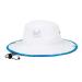 MISSION Cooling Bucket Hat- UPF 50, 3 Wide Brim, Cools When Wet One Size Turn Light Gray