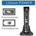 Ceenwes Hair Clippers Heavy Duty Clippers for Men Rechargeable Hair Trimmer Cordless Clippers Hair Cutting Kit with Charging Dock 1 Hairdressing Cape 8 Guide Combs (Black) - Buy Online on GoSupps.com