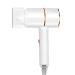 Professional Hair Dryer Infrared Negative Ionic Blow Dryer Hot&Cold Wind Salon Hair Styler Tool Hair Electric Blow Drier Blower (Type 2 White)