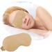 Copper Sleep Mask Anti- Aging Skin Rejuvenating Sleep Eye Mask Super Soft Blackout Sleep Mask with Elastic Band Copper Oxide Fibers for Dry Eyes Dark Circle (Copper Eye msk)