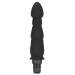 SONEW replacement head for muscle massagers waterproof silicone massage pistol heads new upgrade massage head depth fabric massager head attachment accessories #2 (black) (0.47in)