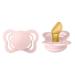 BIBS Pacifiers - Couture Collection | BPA-Free Baby Pacifier | Made in Denmark | Set of 2 Blossom Color Premium Soothers | Size 0-6 Months