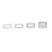 Wolf Tooth Precision Anodized Headset Spacers (Silver, 3, 5, 10, & 15mm)