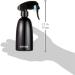 Efalock Professional Spray Bottle Classic - 250 ml Black Spray Bottle for Hair Styling | 1 Pack - Buy Online on GoSupps.com