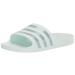 adidas Women's Adilette Aqua Slide Sandal 7 Almost Blue/Magic Grey Metallic/Almost Blue