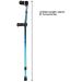 Portable Folding Walking Stick Adjustable Telescopic Underarm Cane Crutch Aluminum Alloy Crutches for Seniors Disabled Elderly Family - Buy Online on GoSupps.com