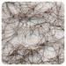 Jac-O-Net Tiny Mesh Bouffant Hair Net, Dark Brown, Large Size, Pack of 12 - 1 Net Per Pack - Buy Online on GoSupps.com
