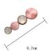 3pcs Fashion Women Girls Bling Headwear Crystal Rhinestone Hair Clip Barrette Hairpin Butterfly hairpin Sparkly Round Styling Tools Hair Accessories (3pcs Round) - Buy Online on GoSupps.com