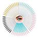 500PCS Disposable Eyelash Brushes - Upgraded Mascara Wands & Makeup Applicators for Eyelash Extensions & Eyebrow Grooming in Crystal Pink Yellow Green Black Blue - Perfect for Professionals & DIY - Buy Online on GoSupps.com