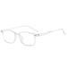 Suertree Blue Light Filter Distance Glasses Lightweight Nearsighted Glasses Fashion Myopia Glasses for Women Men Clear -6.0 Diopter
