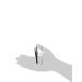 Black Steel Straight Tip Tweezers - Precision Hair Removal Tool | 1 Pc - Buy Online on GoSupps.com