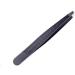 Black Stainless Steel Eyebrow Tweezers with Non-Slip Handle - Buy Online on GoSupps.com