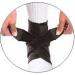 Mueller Adjustable Ankle Support - Black - One Size | Best Support for Ankle Injuries - Buy Online on GoSupps.com