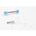 MODRSA Clear Disc Pads for Piercing Bump Support - 16g (1.2mm) * 7mm - Silicone Piercing Stabilizers - Buy Online on GoSupps.com