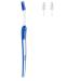 Oral-B Interdental Brush Handle with 2 Tapered Refill Brushes