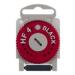 HF-4 Black Cerumen Filter for Hearing Aids (Red - Right Side)